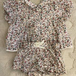 Canvas House Designs floral bloomer set